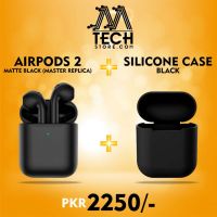 BRANDED AIRPODS GENERATION 2 (HIGH COPY) MATTE BLACK