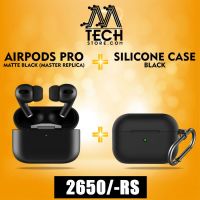 Branded Airpods Pro High Quality |GPS/Location/iCloud/Rename| 1:1 Same | MATTE BLACK