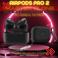 Branded Airpods Pro 2 Matte Black-Replica
