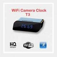 Hidden WiFi Table Clock T3