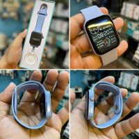 Watch 7 Smart Watch Series 7 N76|Square Design|Wireless Charging|44mm|Sierra Blue