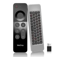 Wechip W3 Air Mouse Remote 2.4ghz Motion Sensing 4 In 1 Wireless Keyboard Remote For Smart Tv