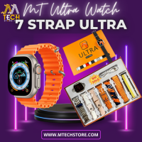 MT Ultra Smart Watch 7 Straps Gift Box