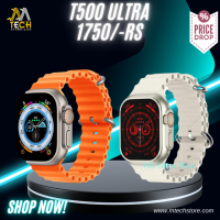 T500 Ultra Smart Watch 45MM-Orange & White
