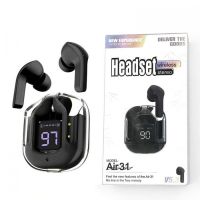 Air 31 Tws Transparent Earbuds Bluetooth 5.3v Black/White/Pink/Green