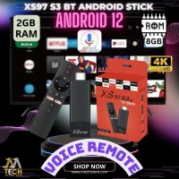 XS97 S3 BT Android TV Stick – 4K Ultra HD Streaming, Dual-Band WiFi, Bluetooth, Voice Remote | Android 13 | Best Price in Pakistan