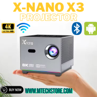 XNANO X3 Portable Mini Projector – 1080P HD Smart Home Theater Projector