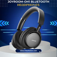 JOYROOM OH1 Bluetooth Headset Black – Long Battery, Clear Calls & Deep Bass