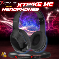 XTRIKE ME HD-215 Bluetooth 5.3 Wireless Headset – Comfortable Ergonomic Design