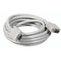 VGA Cable Male to Male 3 Meter | OD 8mm High Resolution Monitor Cable