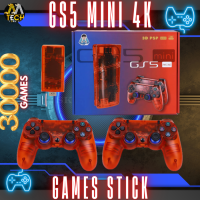 GS5 Mini Game Stick 4K 30000 Games | Retro Gaming Console with PSP, PS1, Dreamcast & Wireless Controllers – mtechstore.com