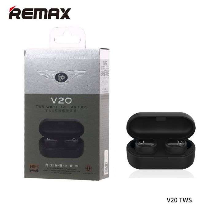 REMAX WK TWS V20 AIRDOTS BLUTOOTH WITH CHARGING DOCK