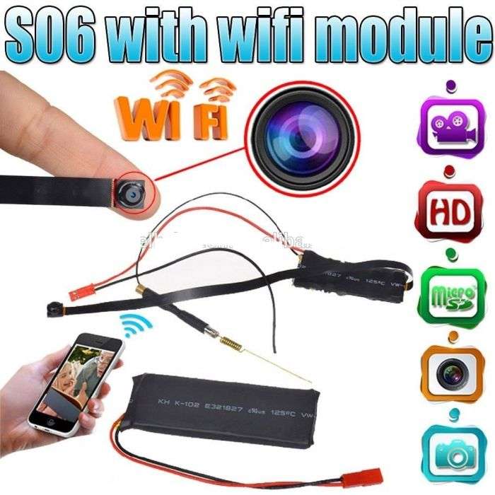 IP wireless camera WIFI 1080p with Battery S06