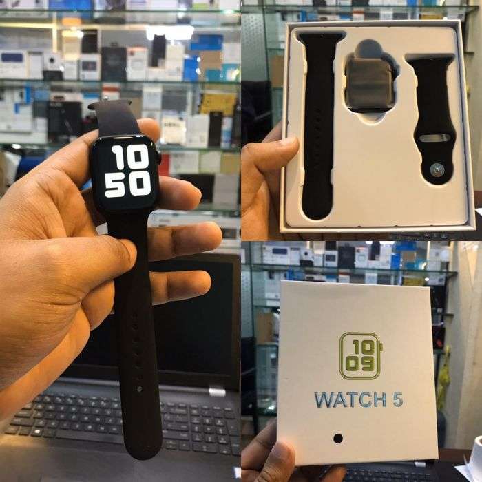 Watch5 T5 2020 Smart Watch | Replica Of iWatch5 |Black|