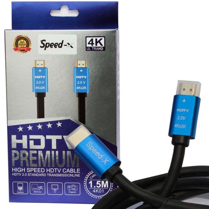 HDTV Premium 4K HDMI Cable (Hdtv Hdmi 4K UHD Premium High Speed Cable)