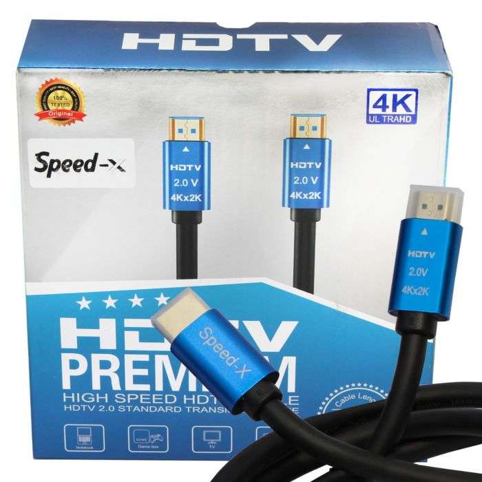 HDTV Premium 4K HDMI Cable (Hdtv Hdmi 4K UHD Premium High Speed Cable)