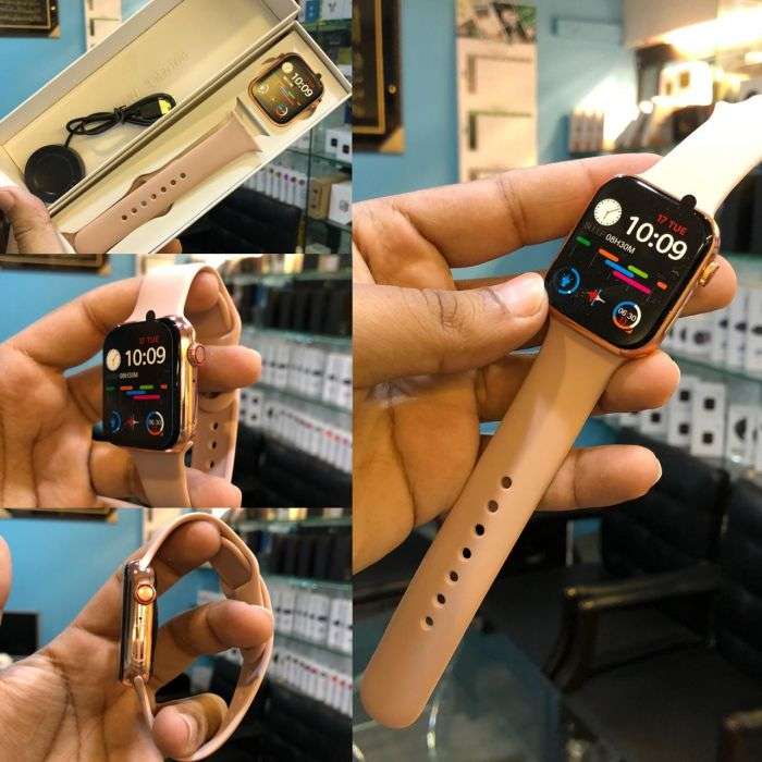MC72 Smart Watch 44MM Rotational Crown-1.75Ips Infinity Retina Display |ROSE GOLD|