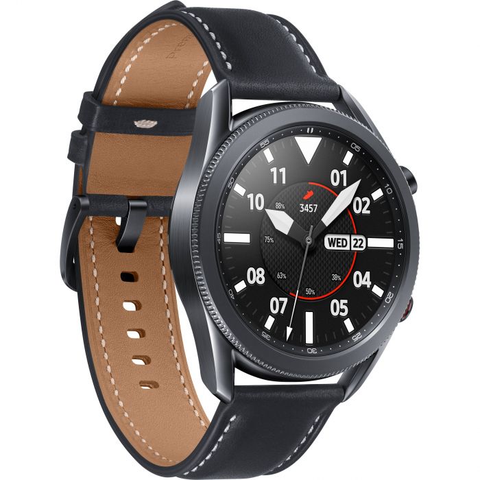 W3 Smart Watch Round Dial |Metal Body-Black|