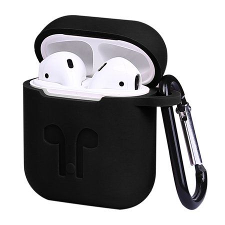 Silicon Case For AirPods 2 BLACK+HOOK