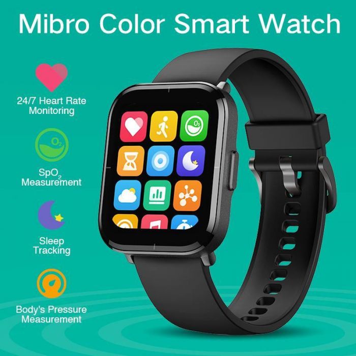 Mibro Color Smart Watch |BLACK|
