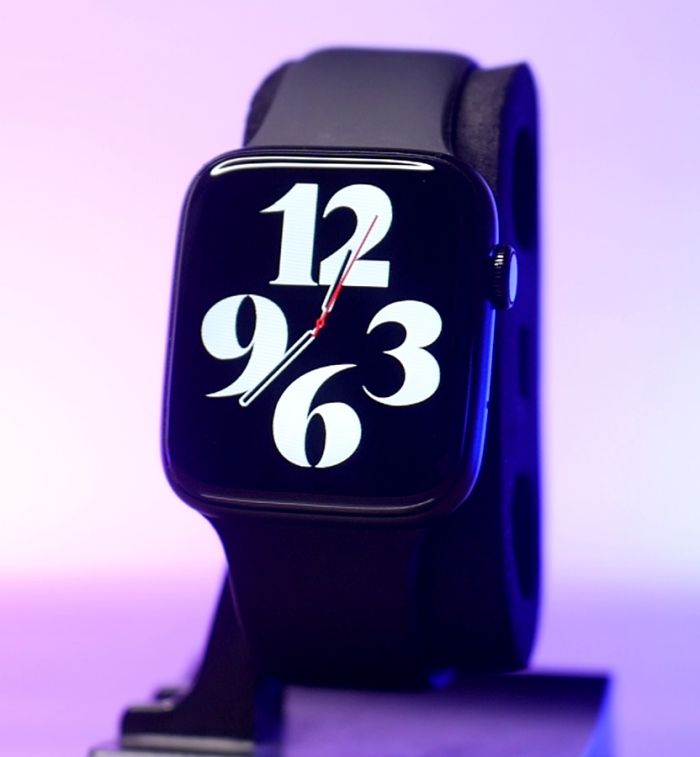 HT66 Smart Watch 44MM Apple Logo|Waterproof|Space Grey|