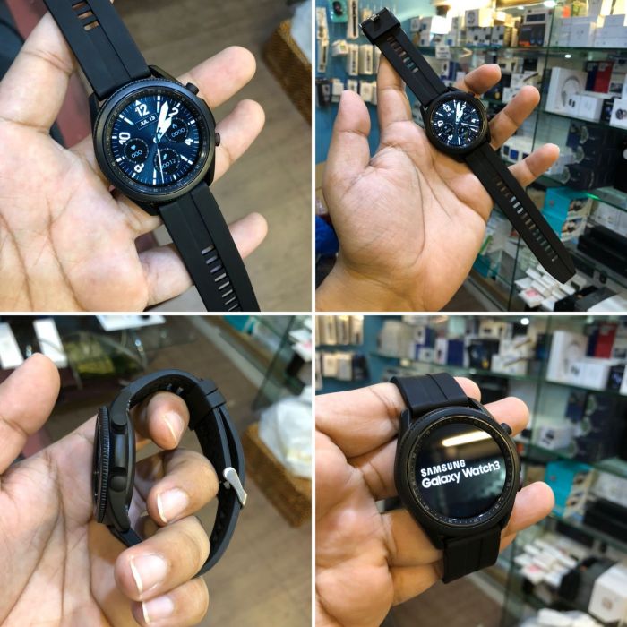 Watch 3 Smart Watch Black|Samsung Logo|