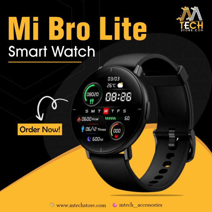 Mi Bro Lite Smart Watch-Black