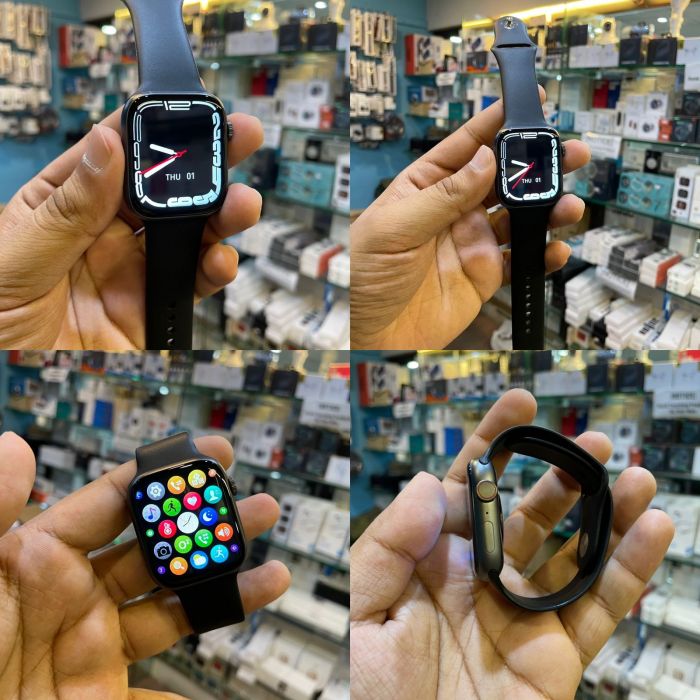 W17 Smart Watch MicroWear 45MM-INFINITY DISPLAY-BLACK