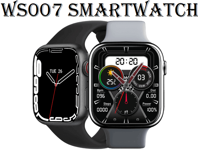 WS007 Smart Watch Black Series 7