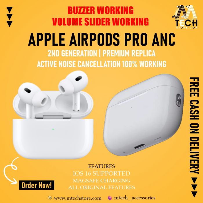 Branded Airpods Pro 2 Master ReplicaANC