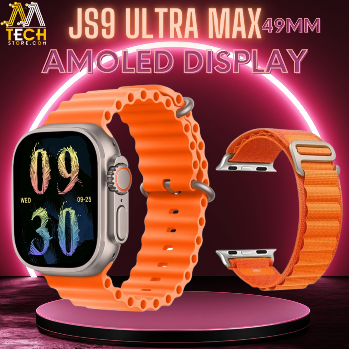 Js9 Ultra Max Smart Watch 49MM-Amoled