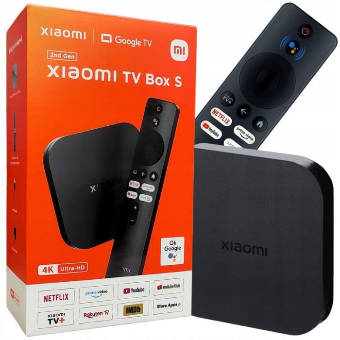 XIAOMI TV BOX S 2ND GEN 8GB 4K