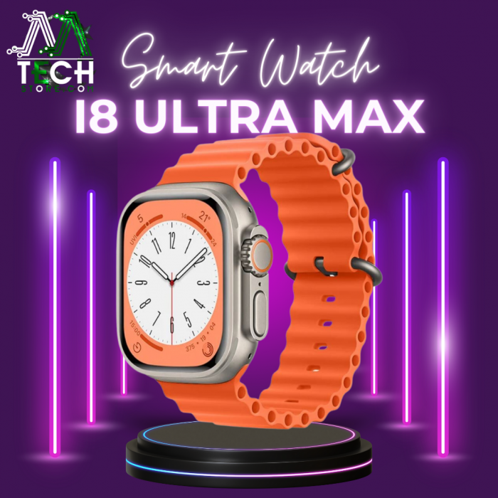 i8 Ultra Max Smart Watch-Orange