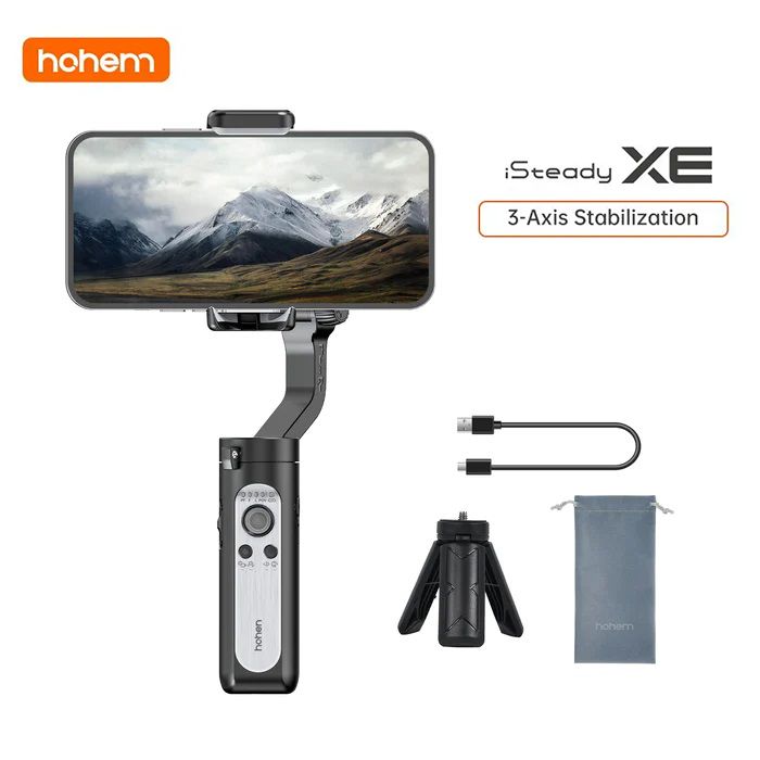 I STEADY XE 3 AXIS HANDHELD GIMBAL STABILIZER FOR SMARTPHONES-BLACK